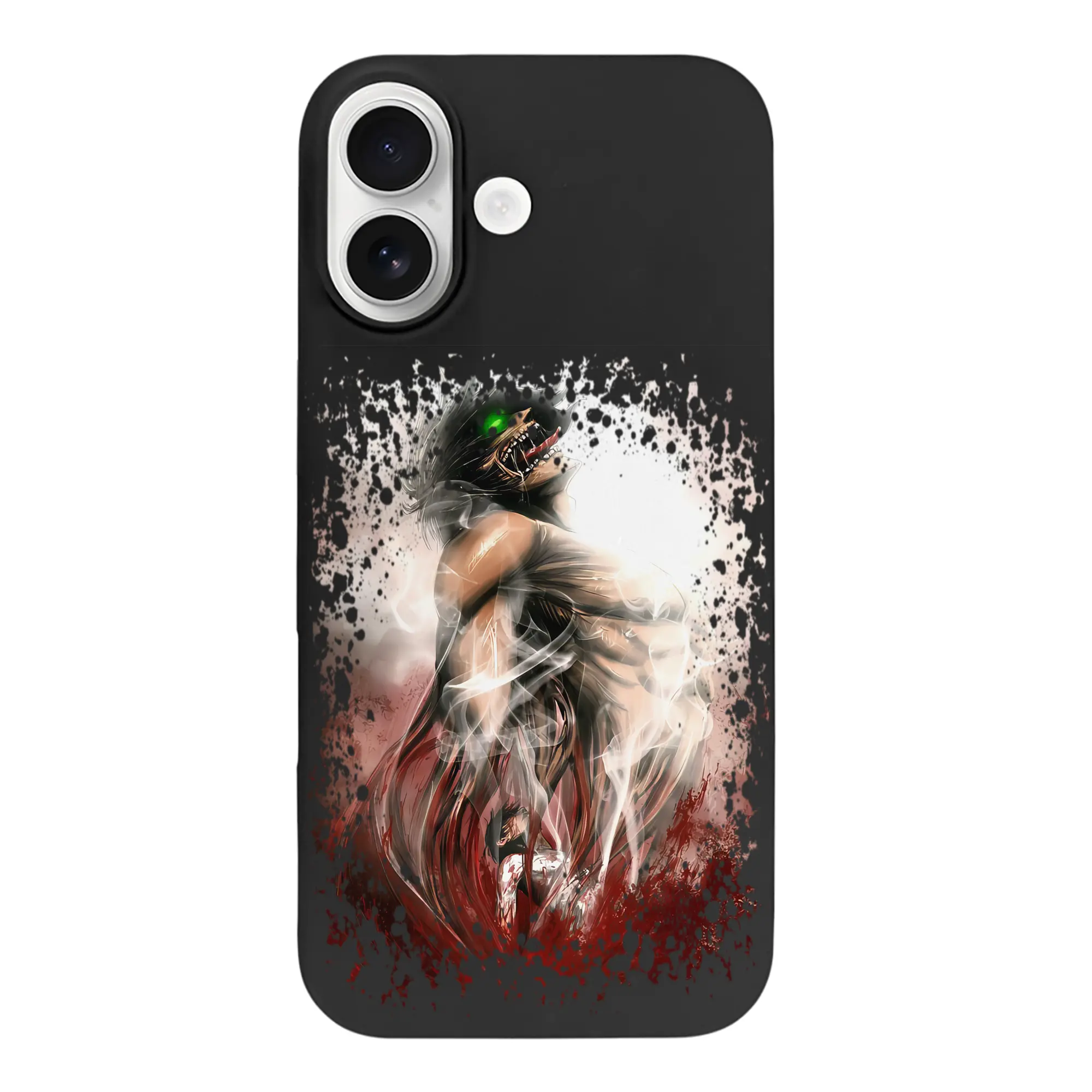 進撃の巨人 グッズ エレン・イェーガー - iPhone 17 シリーズ シリコンケース 薄型 耐衝撃 指紋防止 ソフトタッチカバー 精密フィット 傷防止 保護ケース iPhone 17/17 Air/17 Pro/17 Pro Max 対応